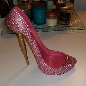High heel wine bottle holder